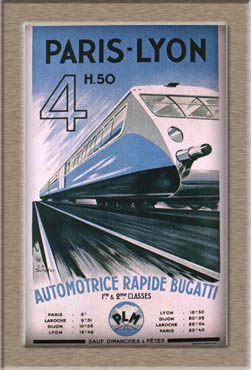 Autorail Bugatti double 800 ch -1934
